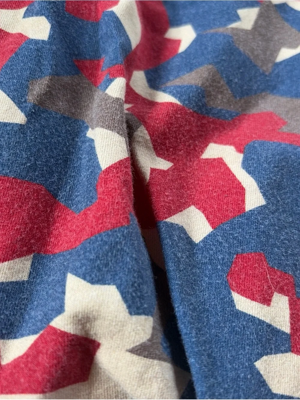 RAGS to Raches Toddler Romper 12-18M Camo Red Blue Eagle Patriotic USA